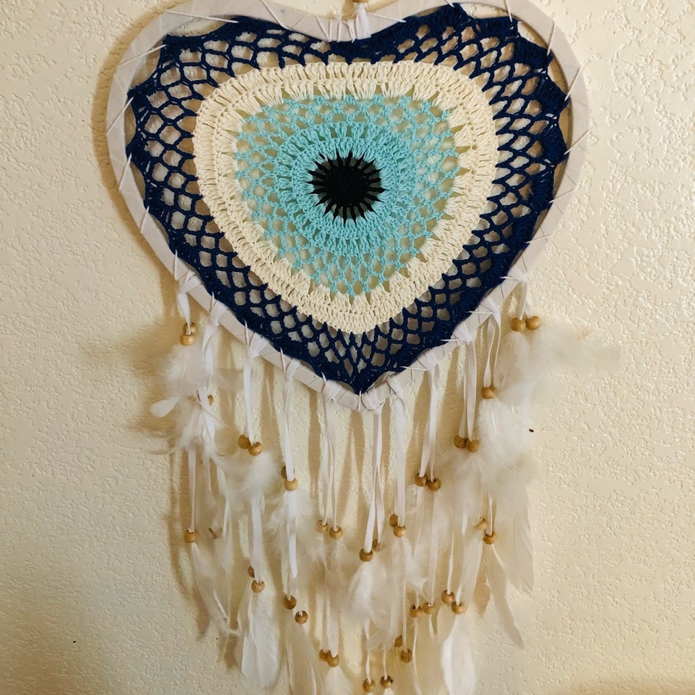 Evil eye dream catcher